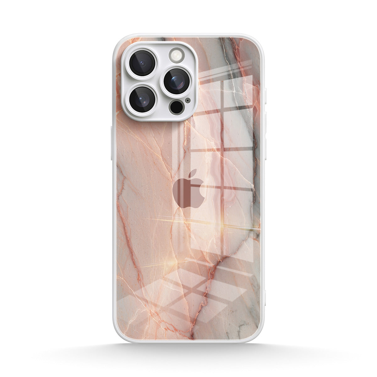 Elegant Rose Gold - iPhone Case