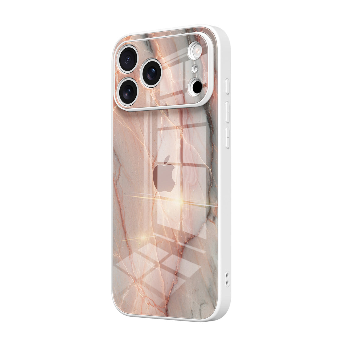 Elegant Rose Gold - iPhone Case