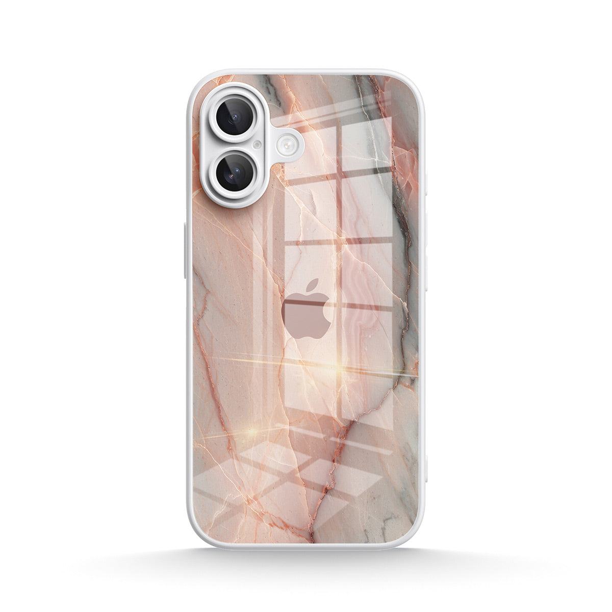 Elegant Rose Gold - iPhone Case