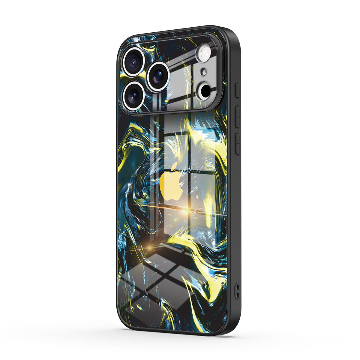Dark Gold Matter - iPhone Case