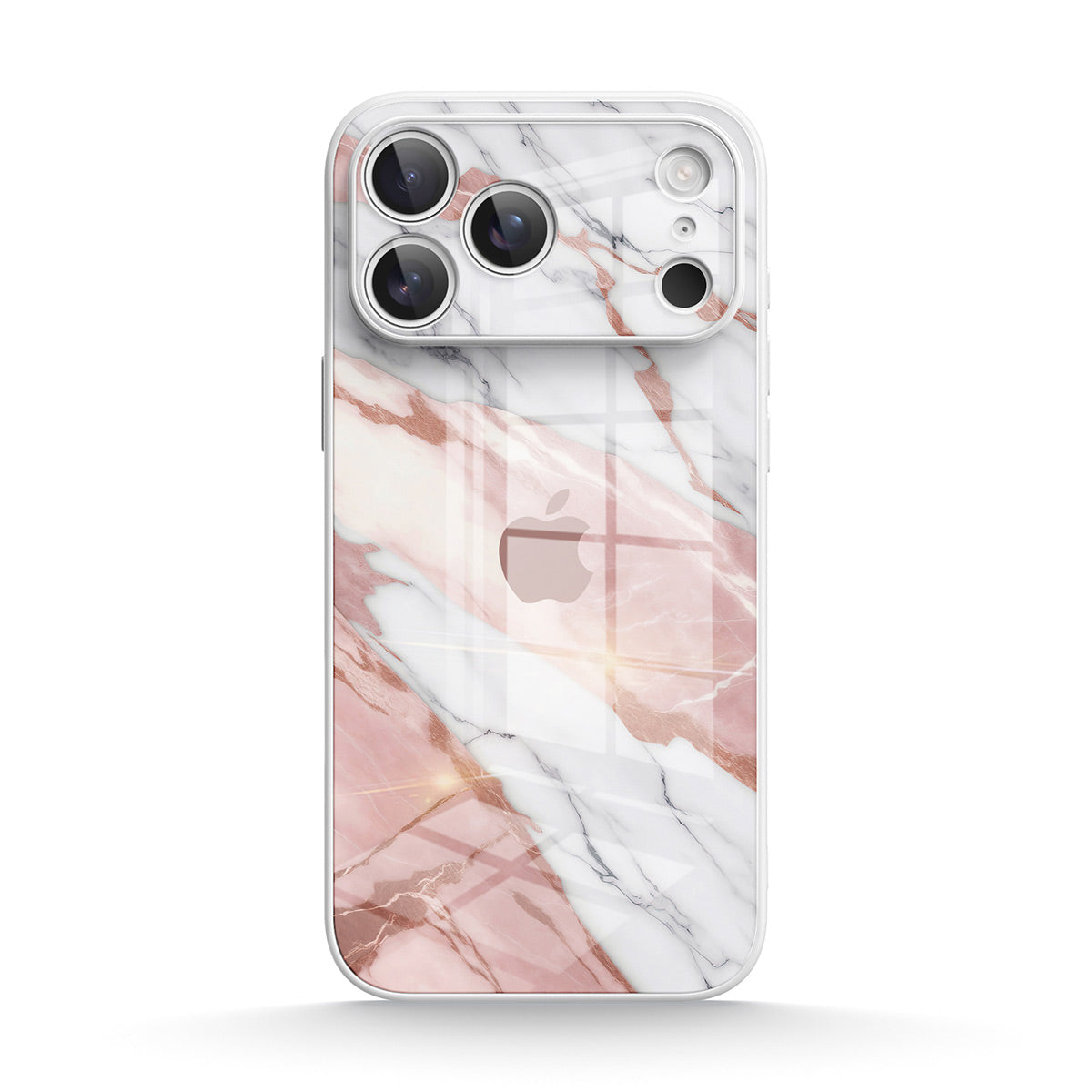 Pink White Jade - iPhone Case