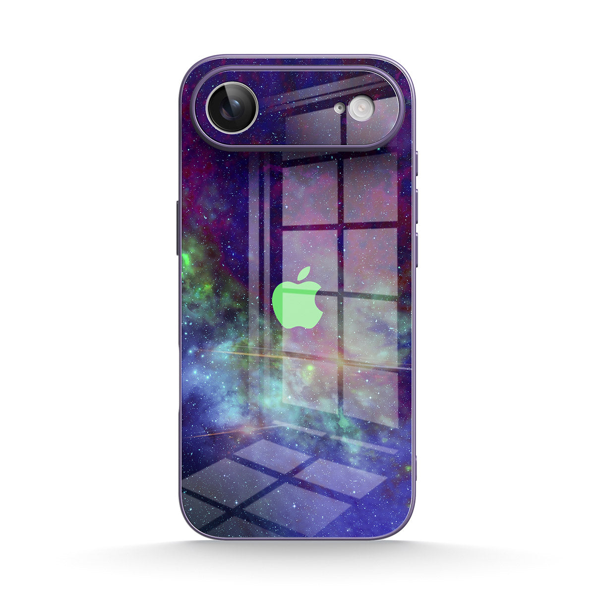 Psychedelic Purple World - iPhone Case