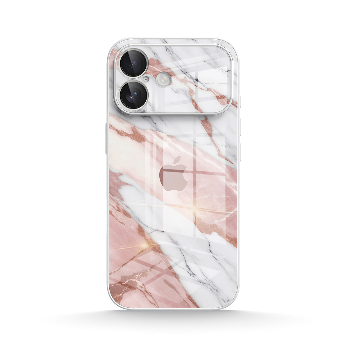 Pink White Jade - iPhone Case