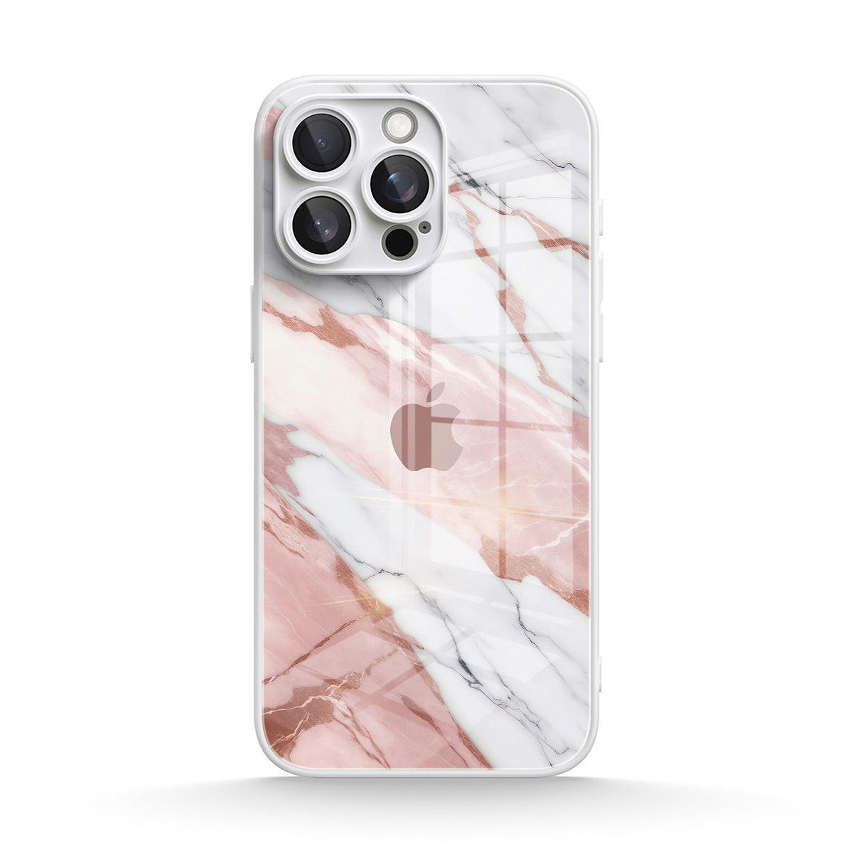 Pink White Jade - iPhone Case