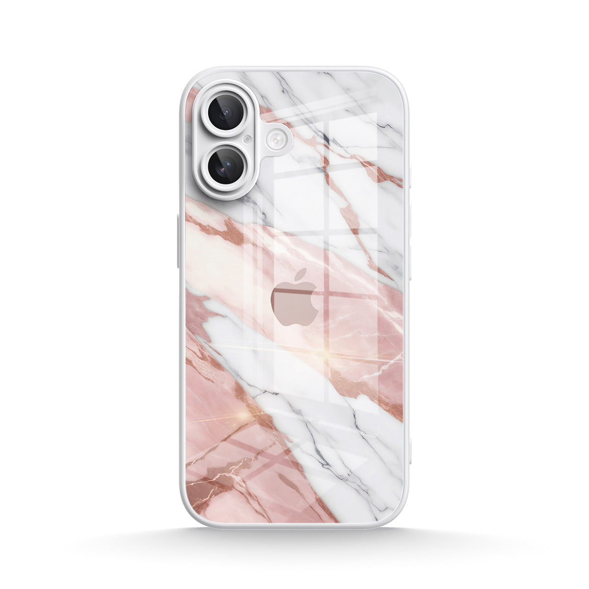 Pink White Jade - iPhone Case