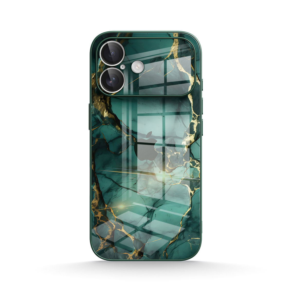 Broken Agate Green - iPhone Case