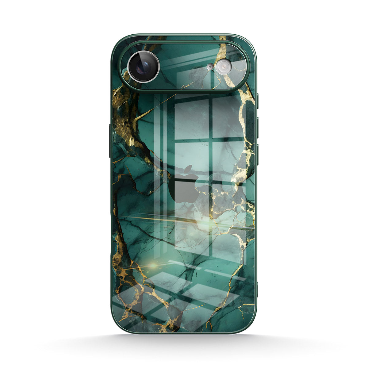 Broken Agate Green - iPhone Case