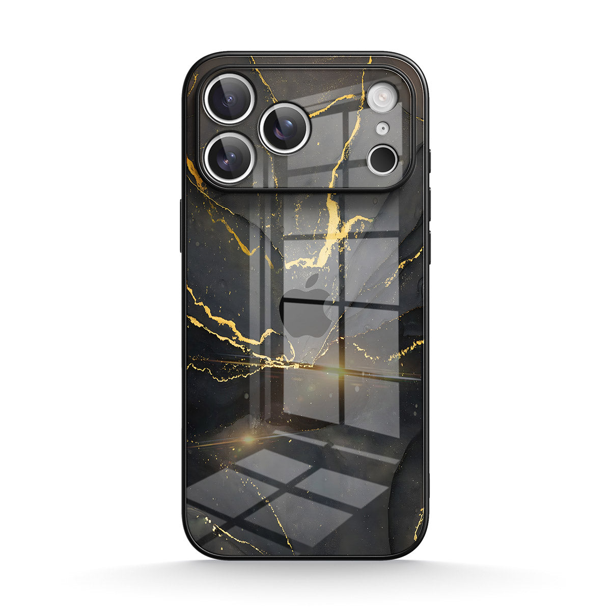 Black Gold Sand - iPhone Case