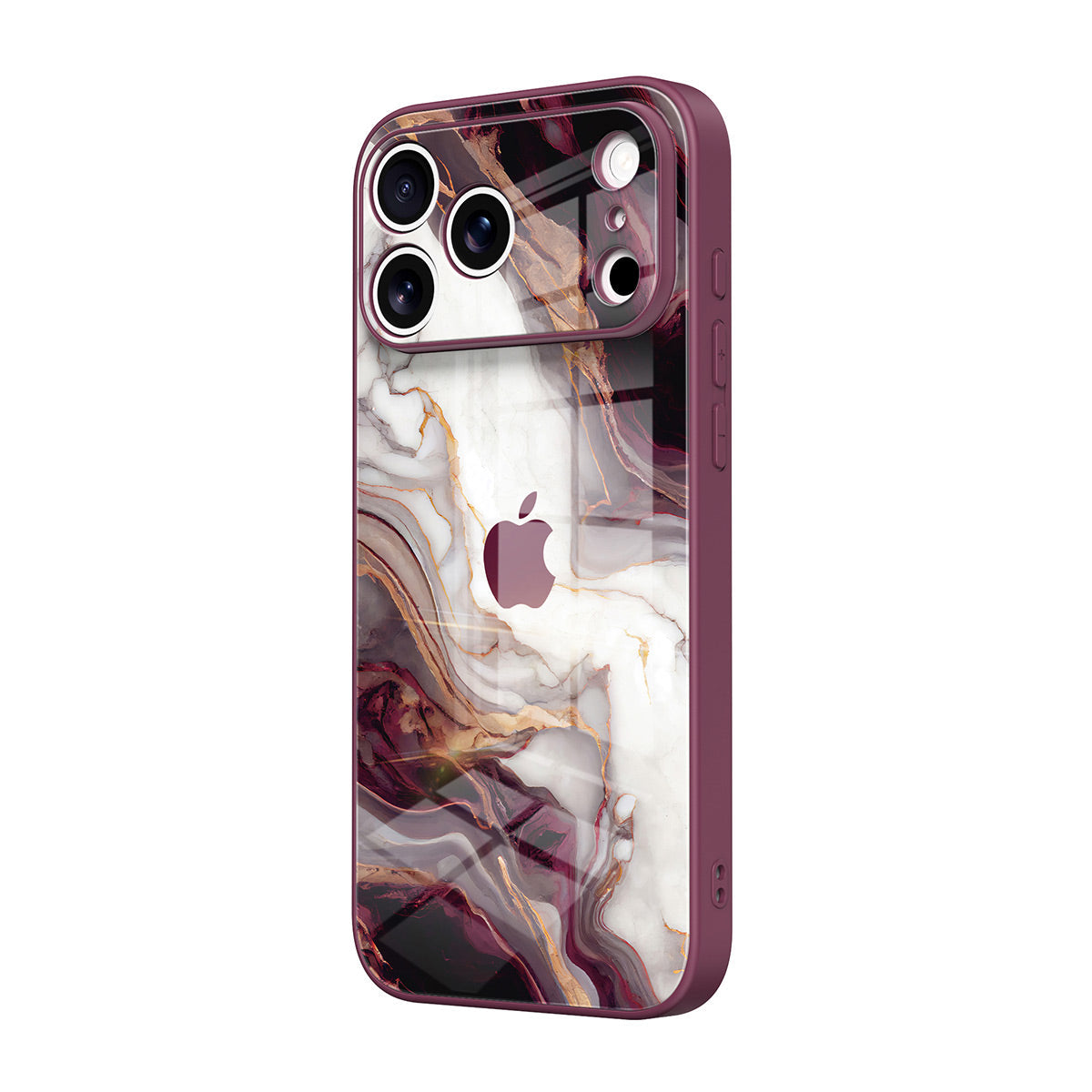 Gilded Plum Purple - iPhone Case