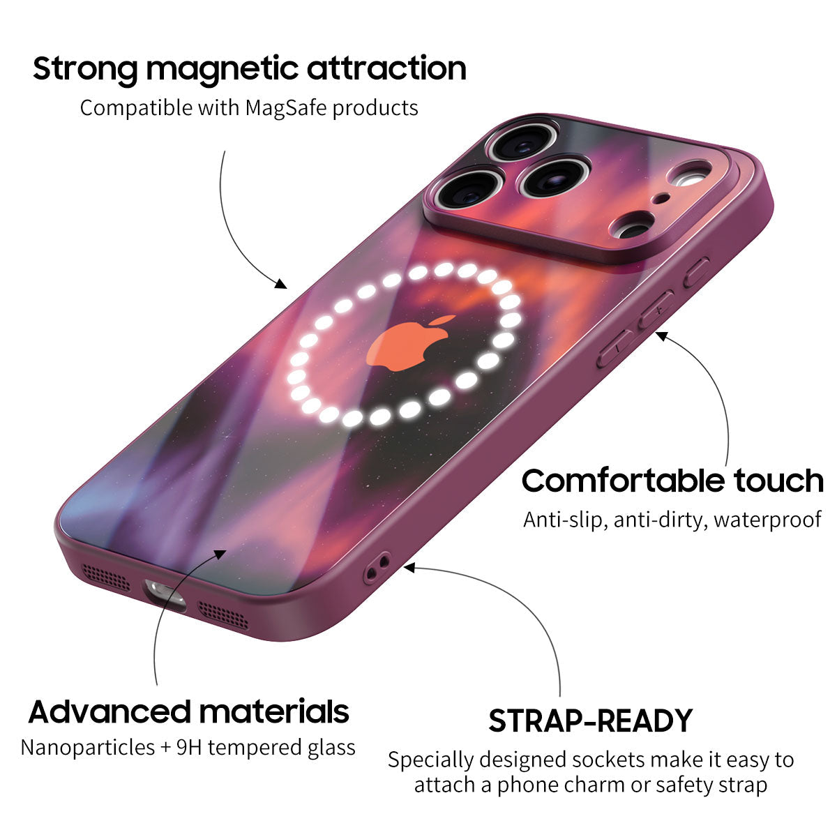 Blue Light Gradient - iPhone Case
