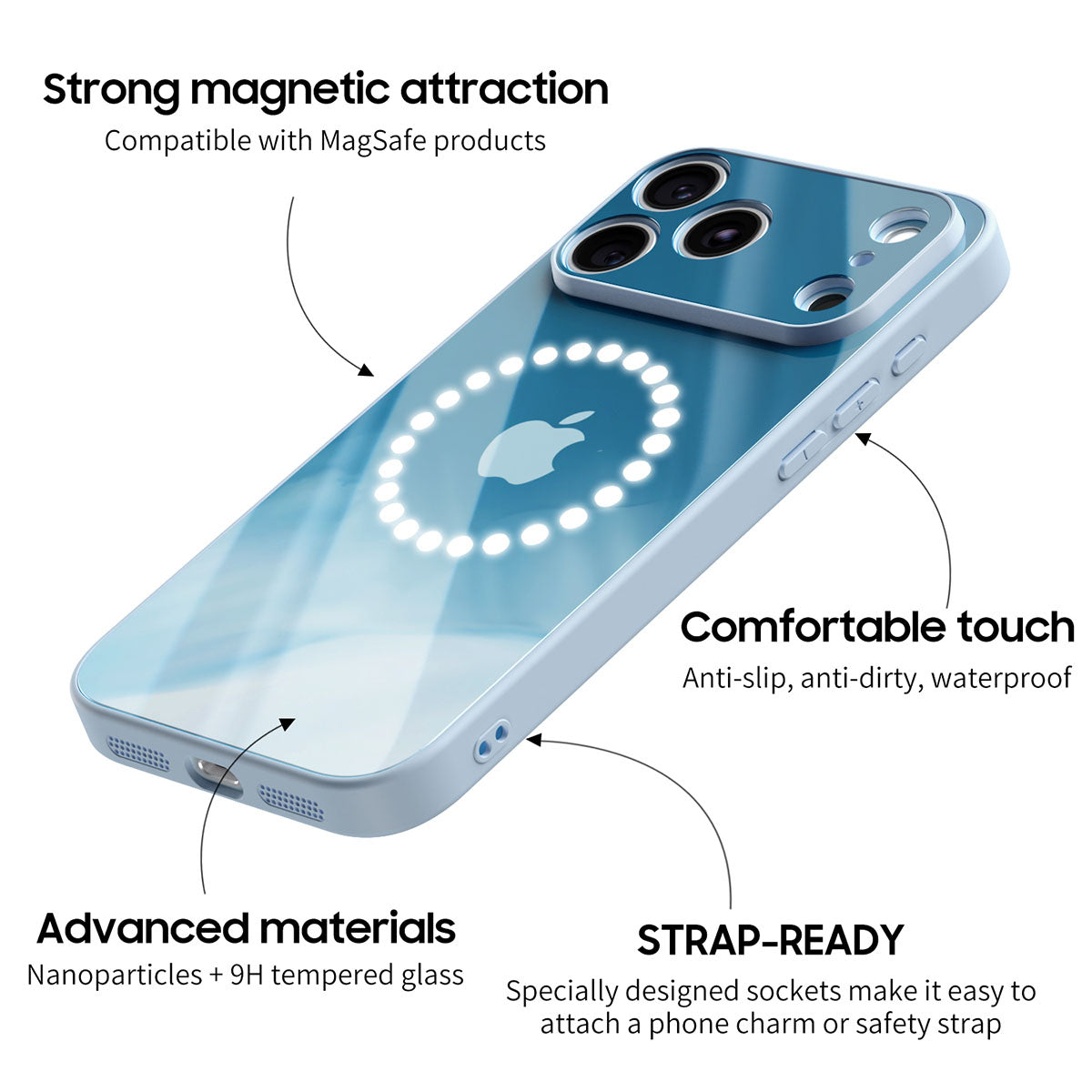 Streamer Purple - iPhone Case