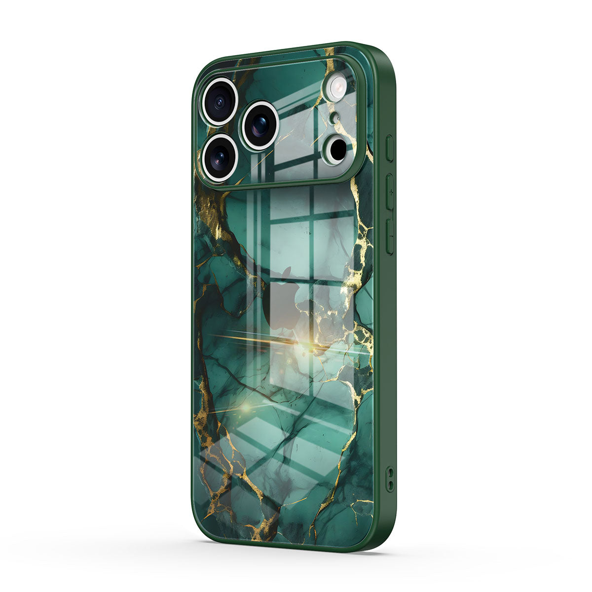 Broken Agate Green - iPhone Case