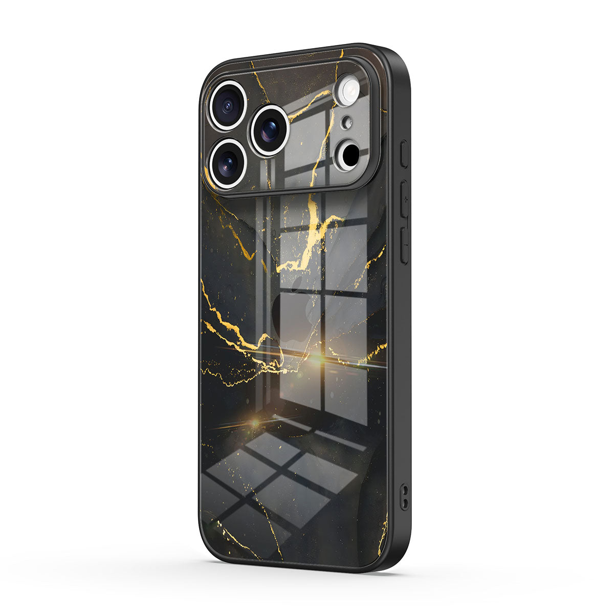 Black Gold Sand - iPhone Case