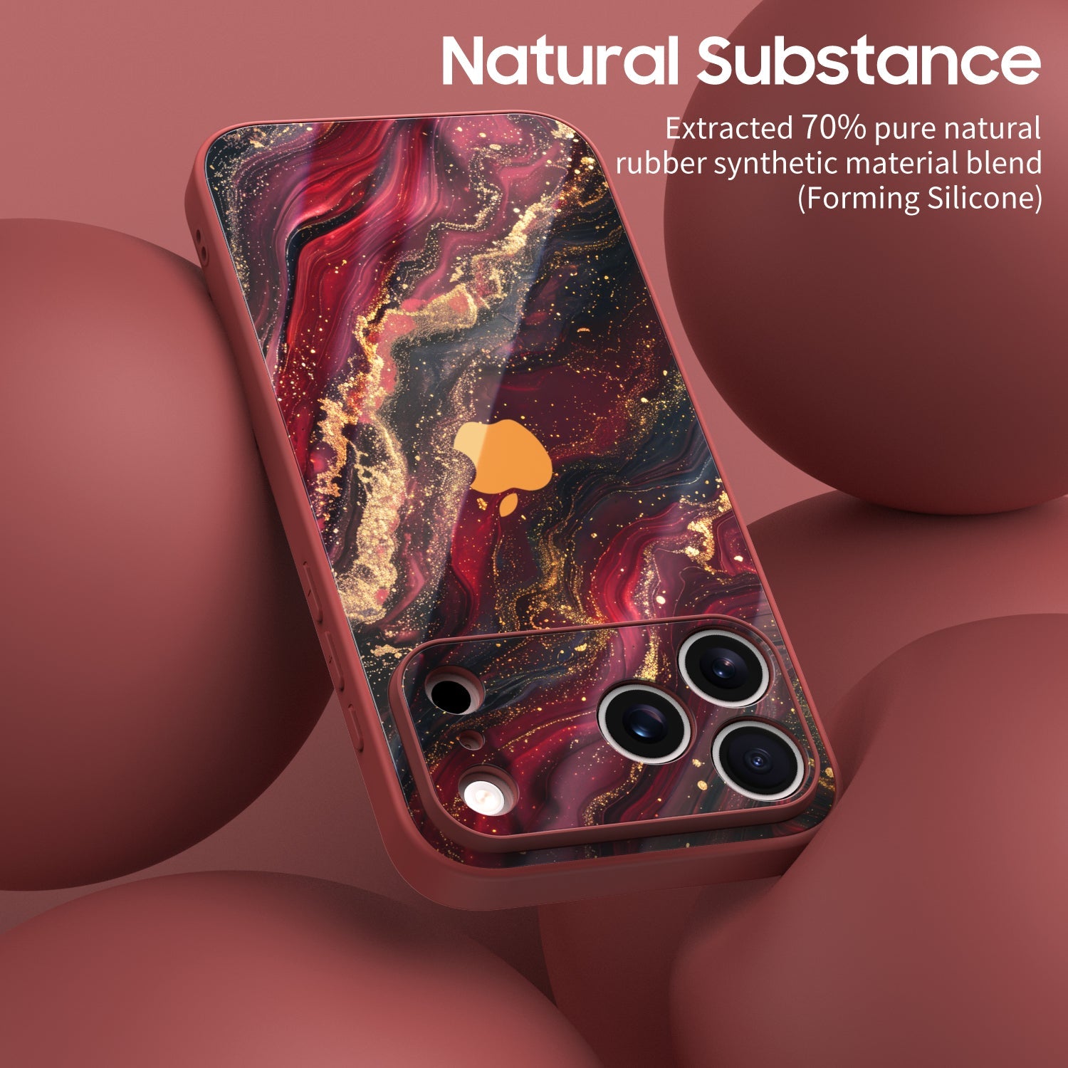 Black Gold Sand - iPhone Case