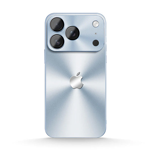 Light Blue | iPhone Glare Metal Case