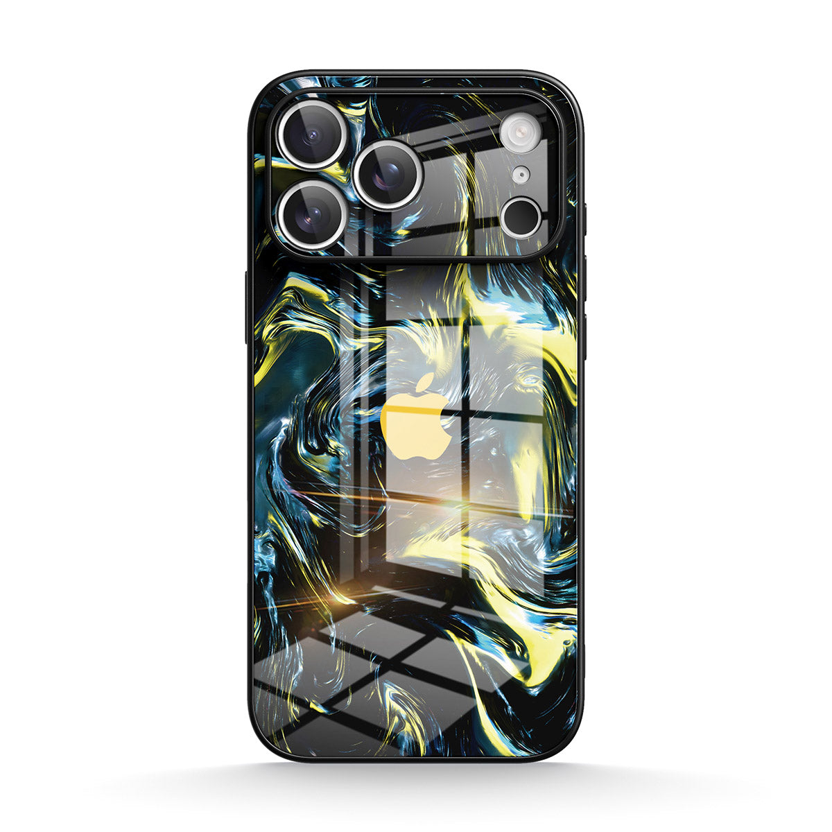 Dark Gold Matter - iPhone Case