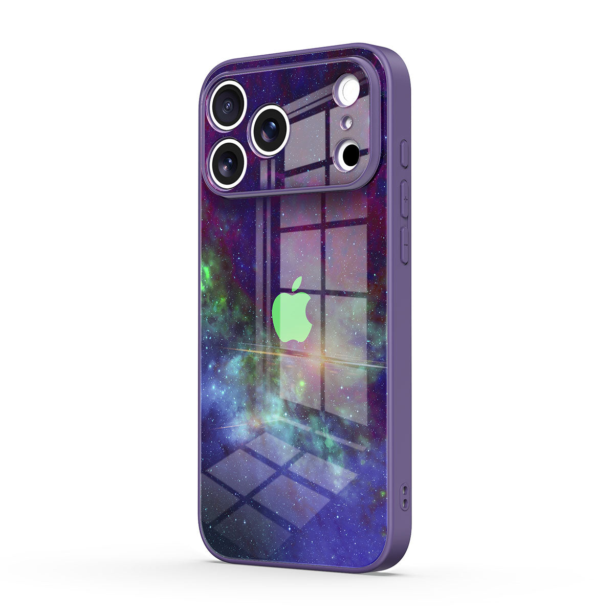 Psychedelic Purple World - iPhone Case