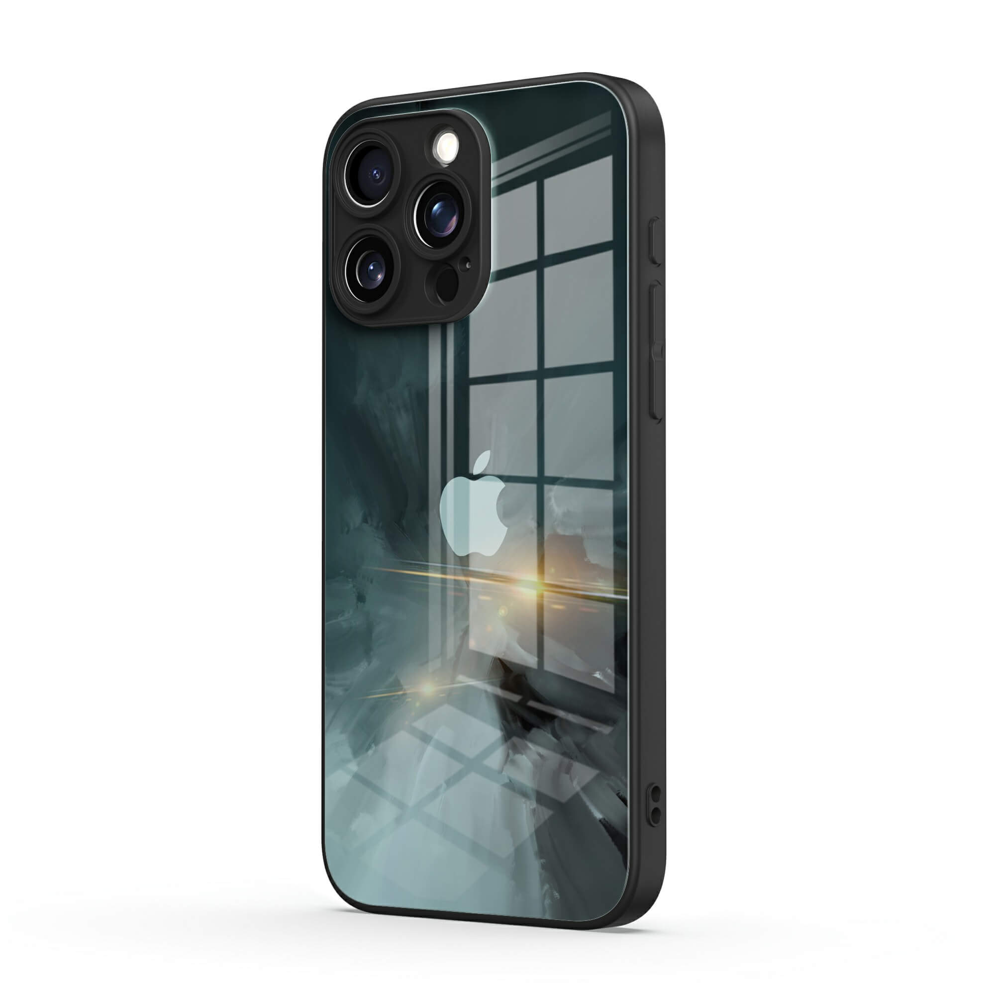 Black Gray - iPhone Case