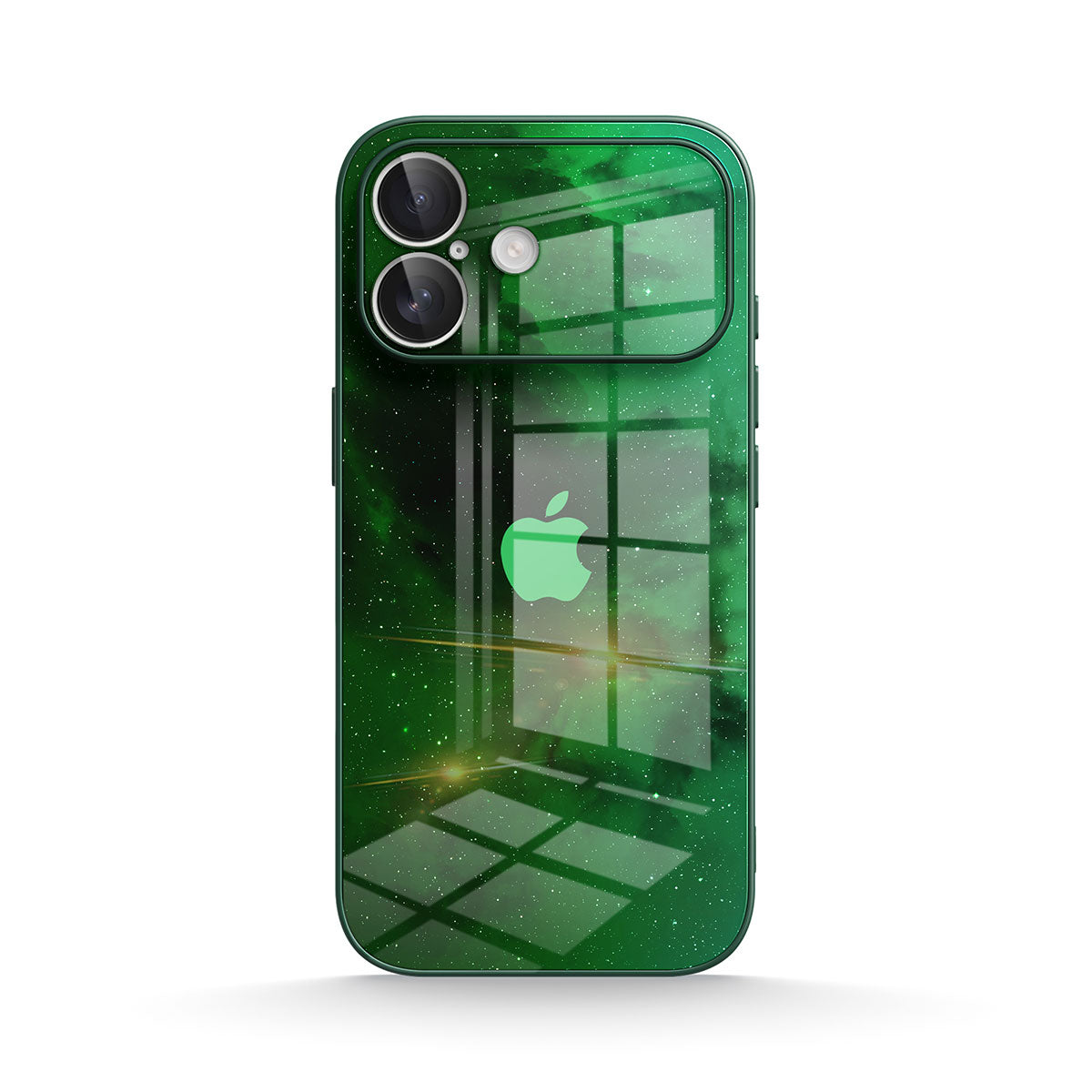 Night Star Green - iPhone Case