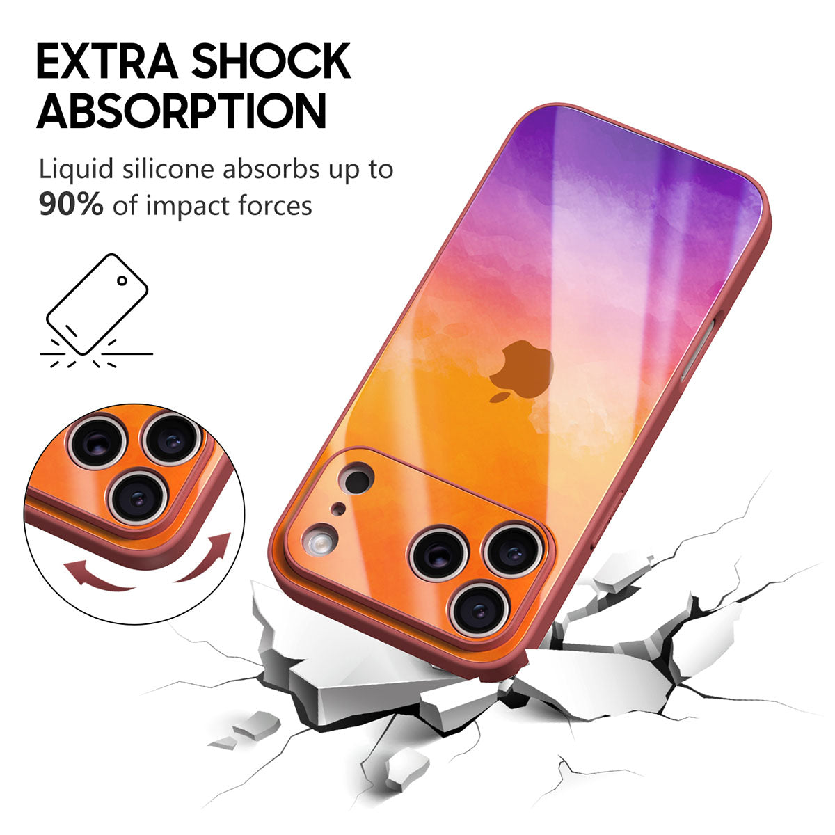 Streamer Purple - iPhone Case