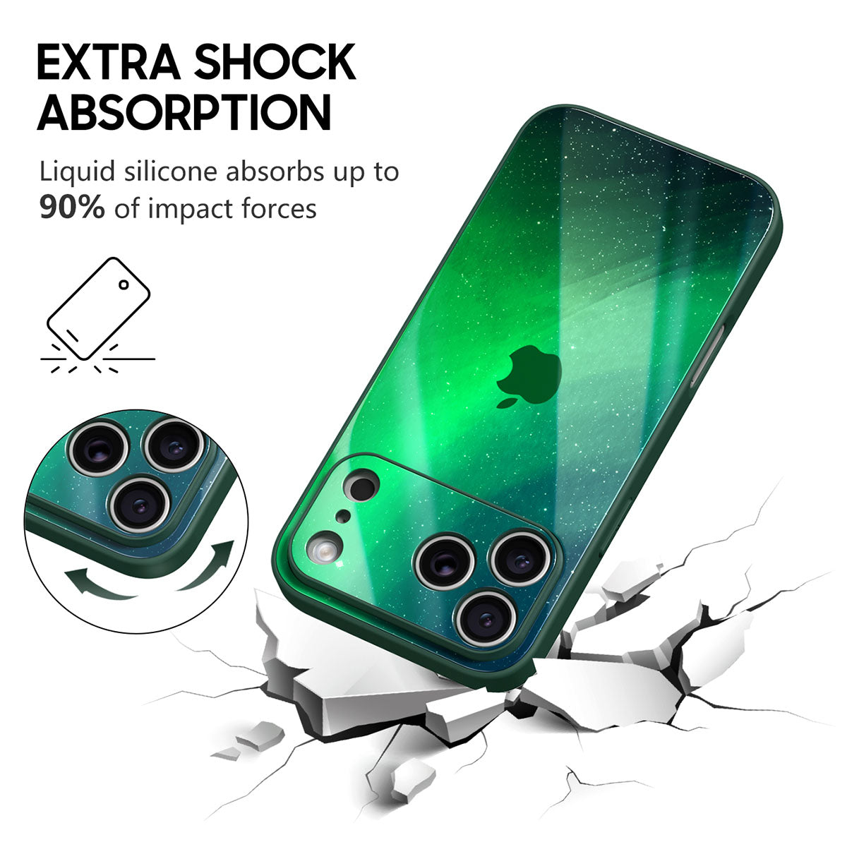 Ray Of Aurora - iPhone Case