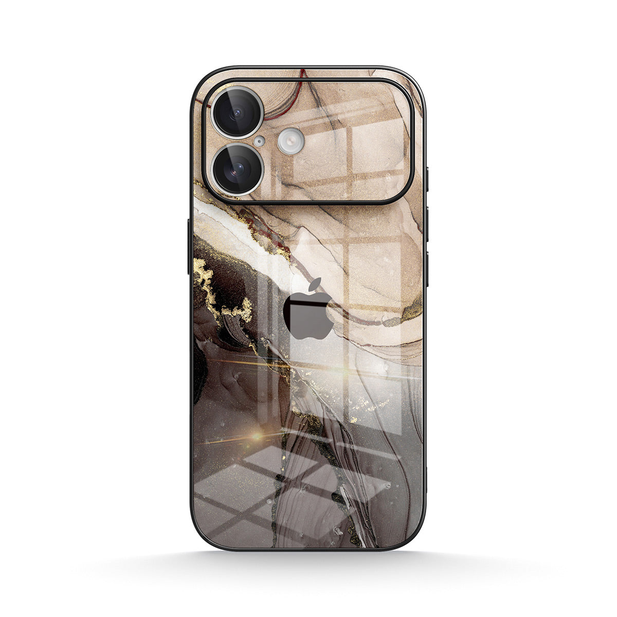 Elegant Brown - iPhone Case