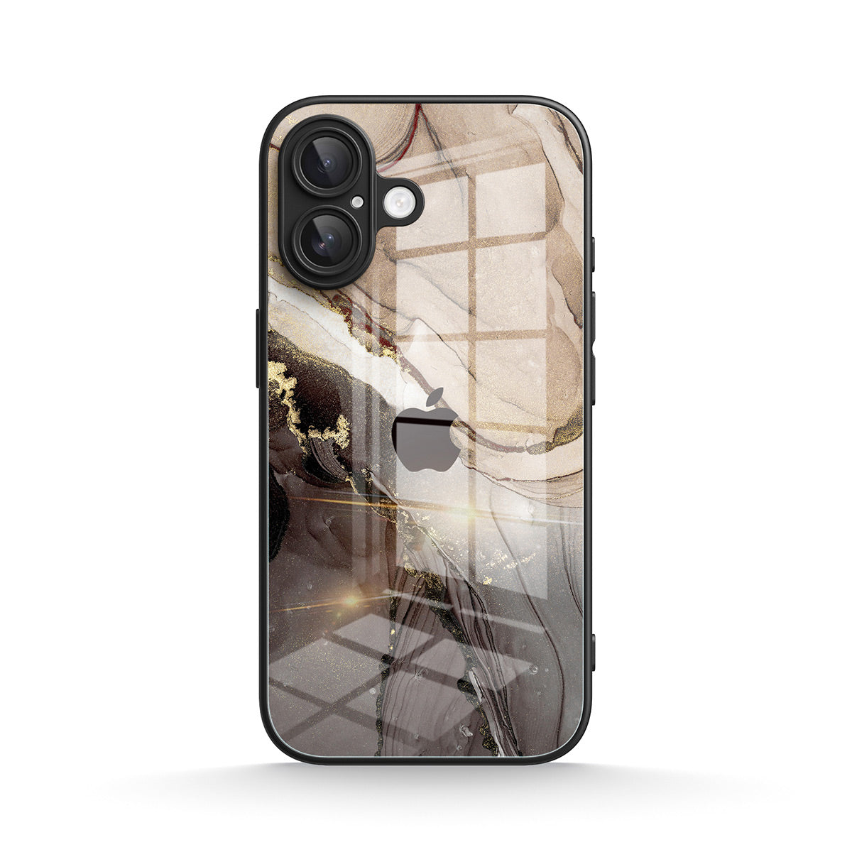 Elegant Brown - iPhone Case