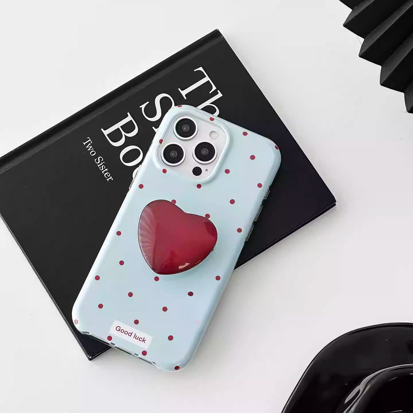 Heart-Shaped Detail Case