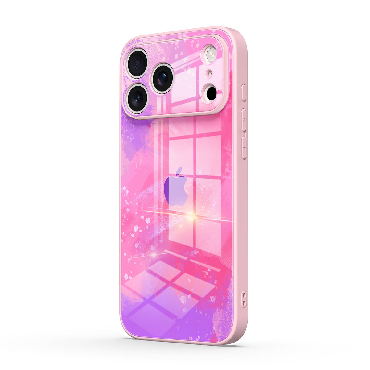 Pink Purple Coral - iPhone Case