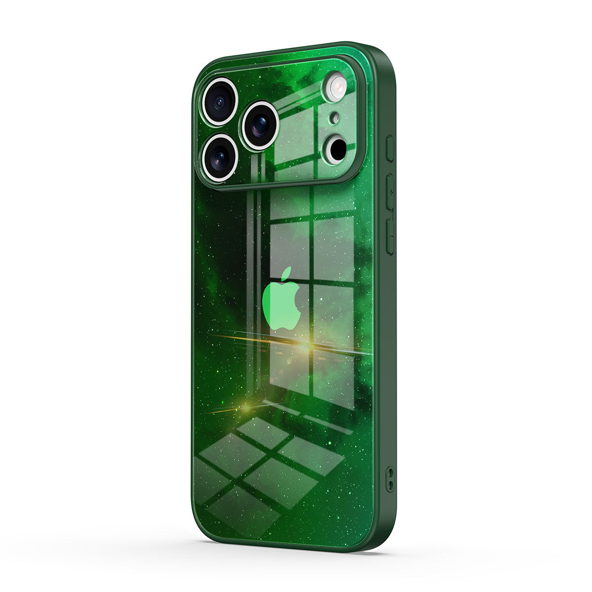 Night Star Green - iPhone Case