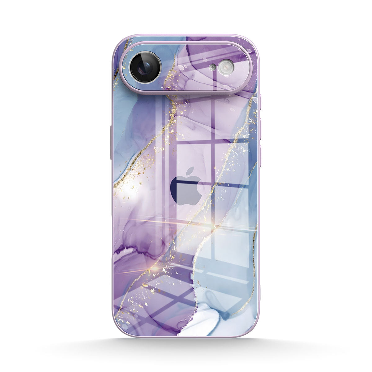 Purple Blue Gilt - iPhone Case