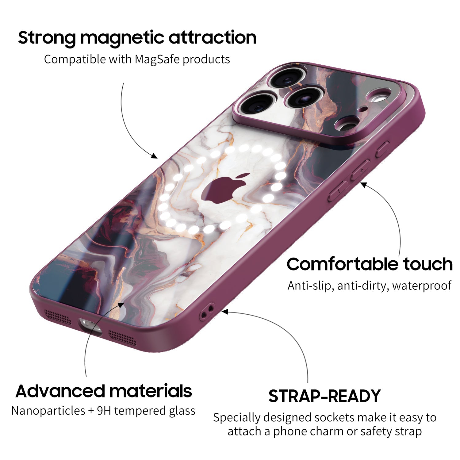 Emerald Ice Green - iPhone Case