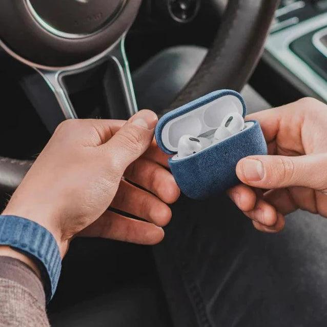 Alcantara Airpods Case