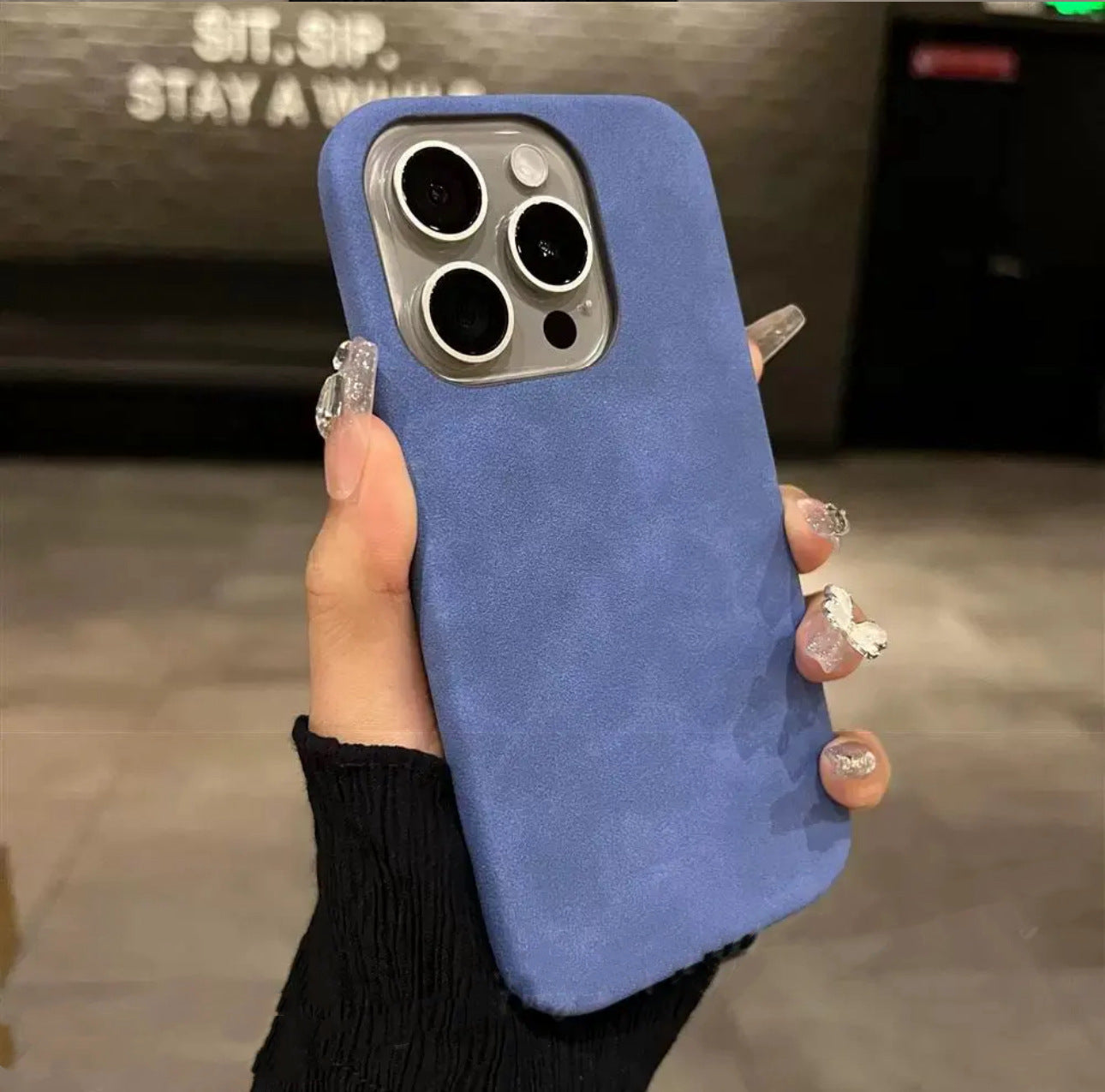 Morven Suede Leather Case