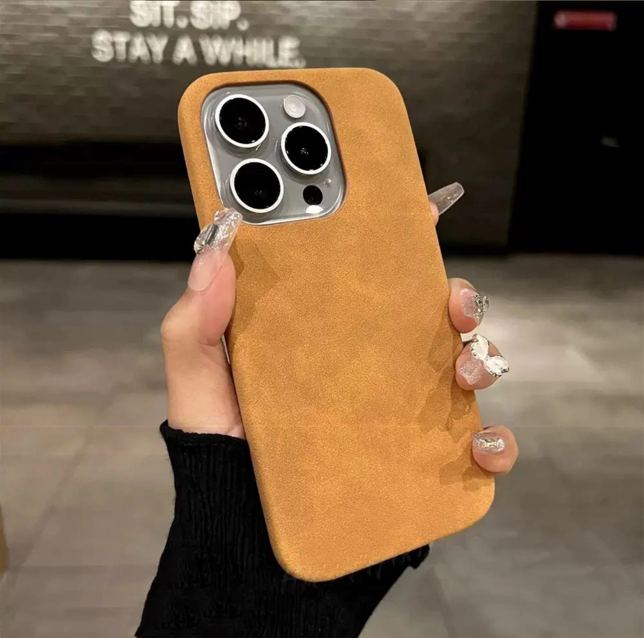 Morven Suede Leather Case