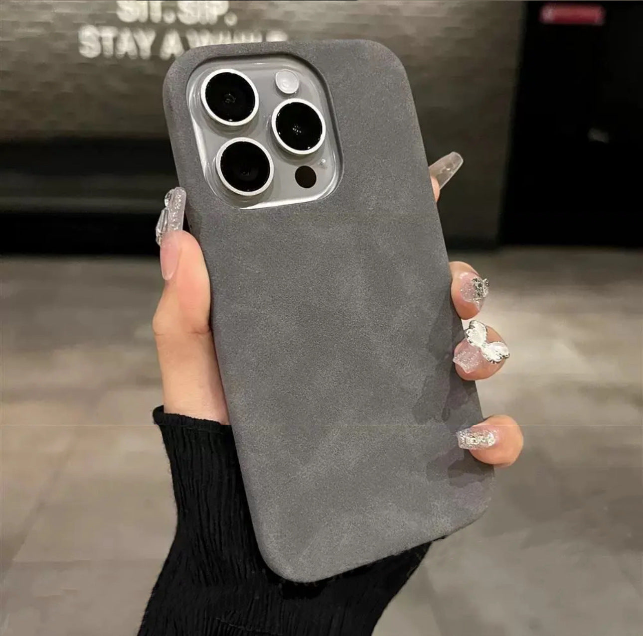 Morven Suede Leather Case